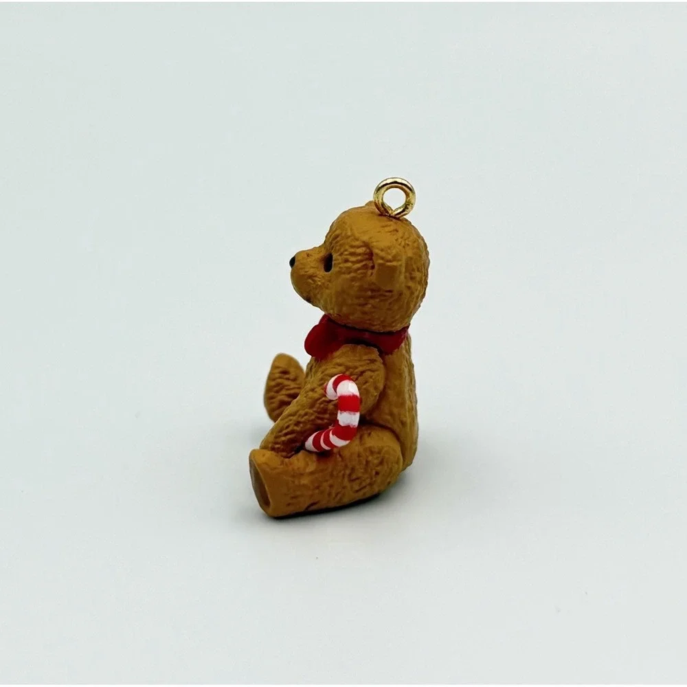 Hallmark Keepsake Ornament Christmas Bear Candy Cane Miniature 1996 Vintage